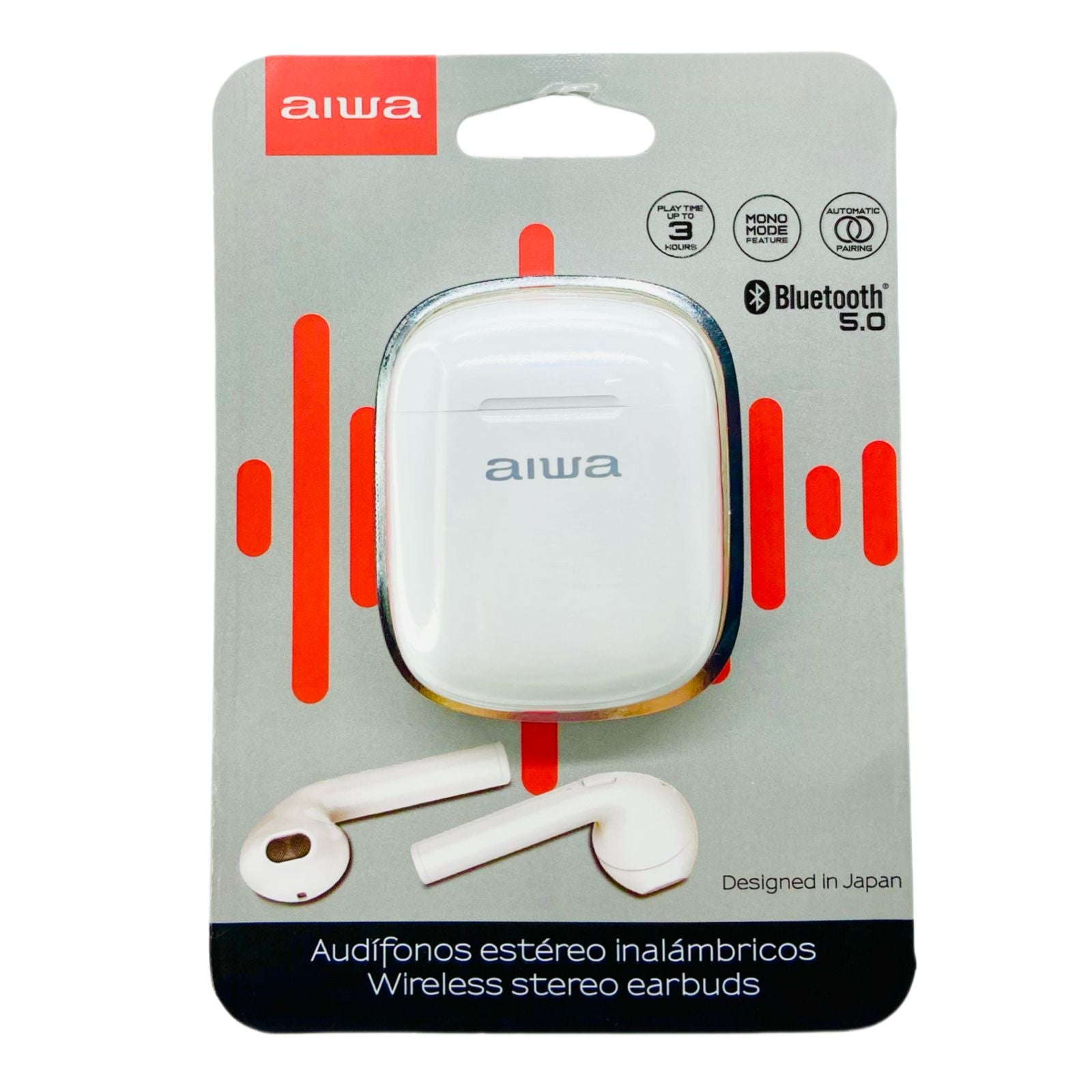 Fone Bluetooth Aiwa Estéreo Alta Definição