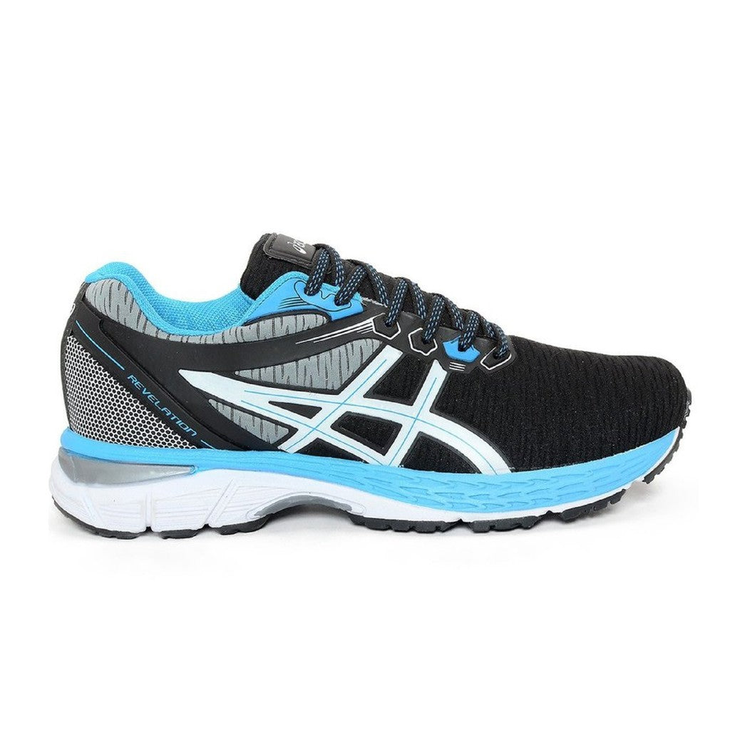 Tênis Asics Gel Revelation Preto Azul 40