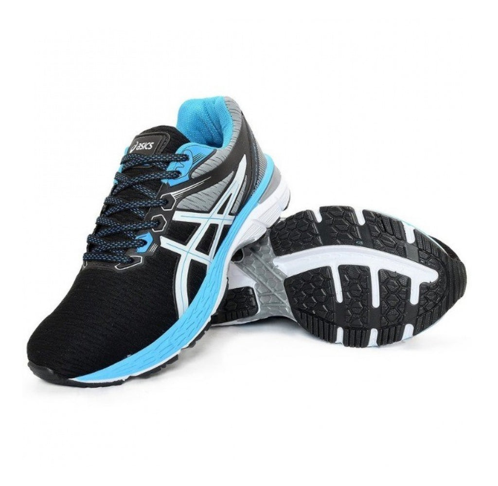 Tênis Asics Gel Revelation Preto Azul 40