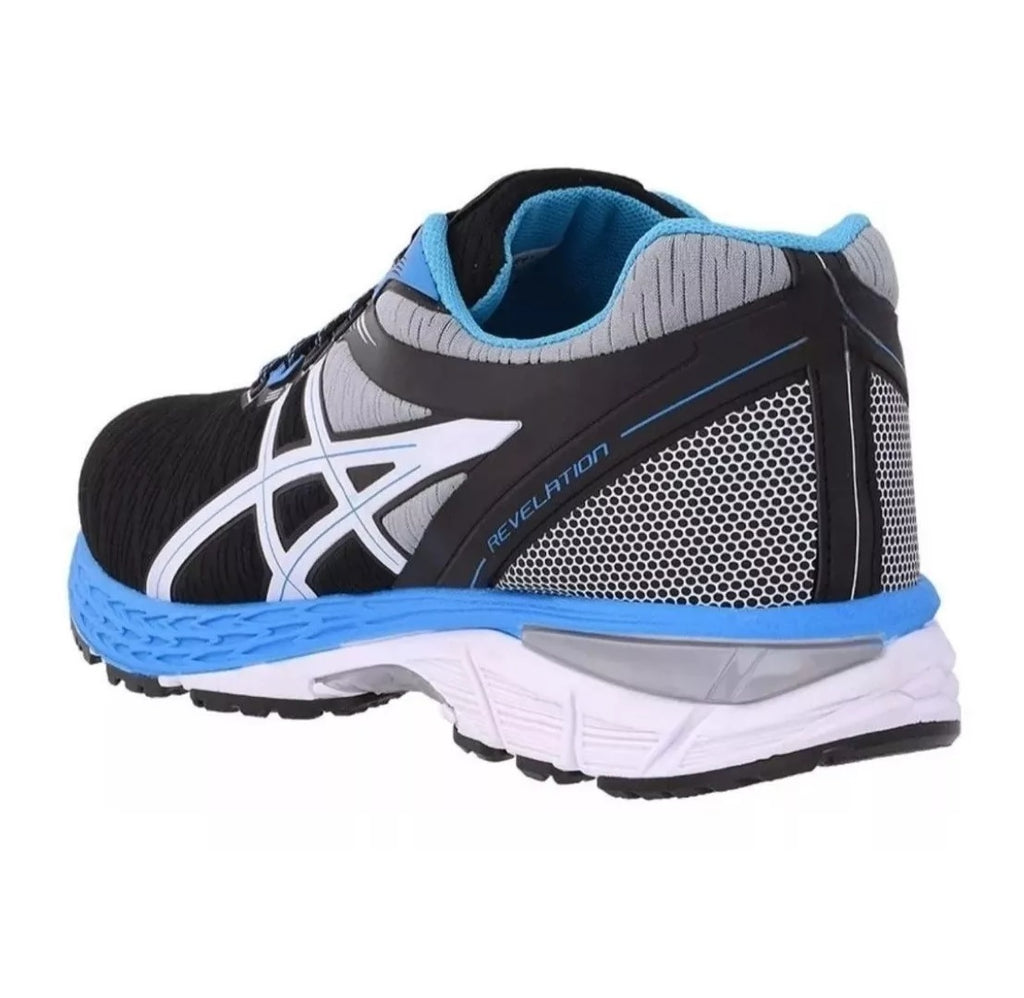 Tênis Asics Gel Revelation Preto Azul 40