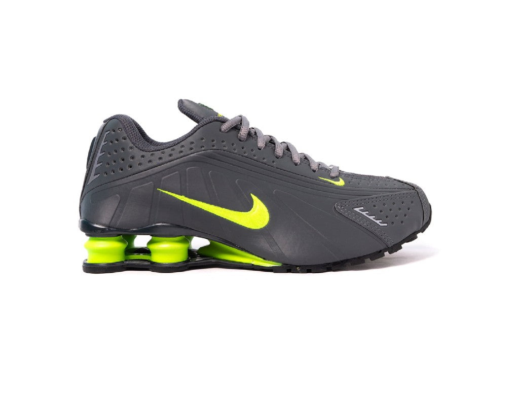 Tenis Nike Shox R4 Grafite Verde Tamanho:40