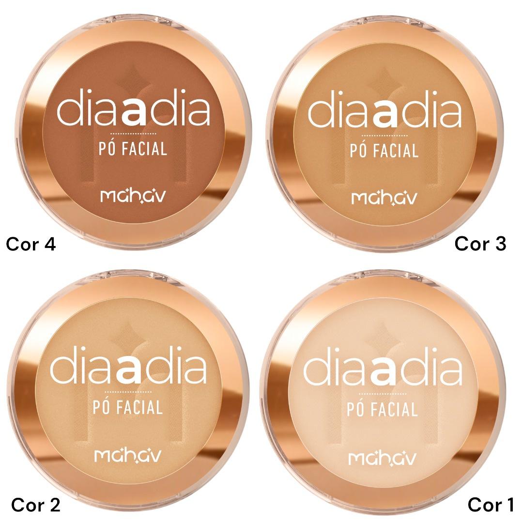 Pó facial dia a dia Mahav Cores:1