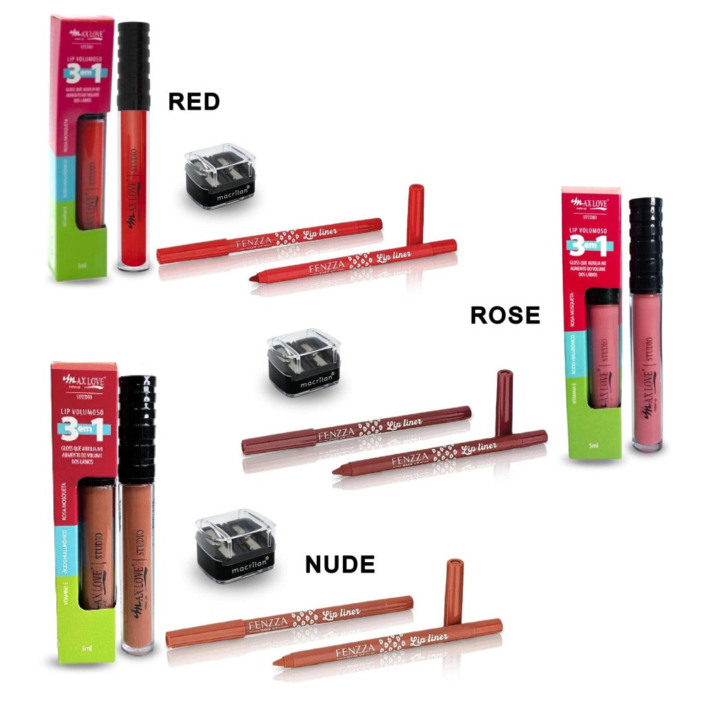 Kit Bocão Cores:Red