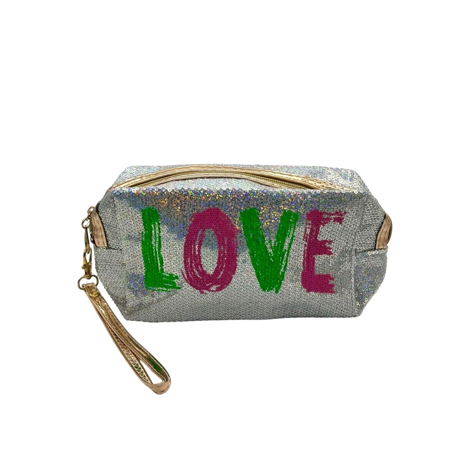 Bolsa Necessaire Organizadora para Maquiagens  L?O?V?E