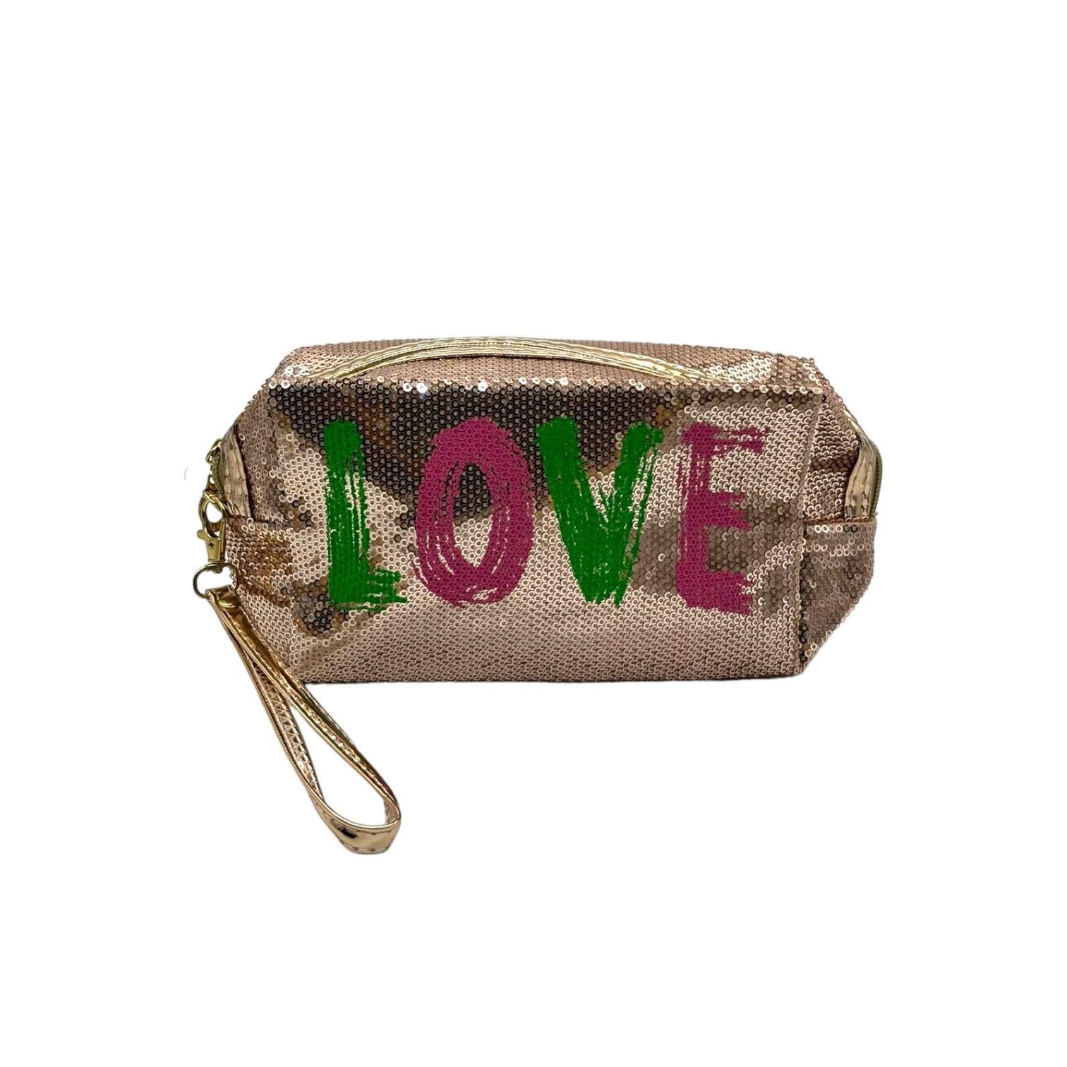 Bolsa Necessaire Organizadora para Maquiagens  L?O?V?E