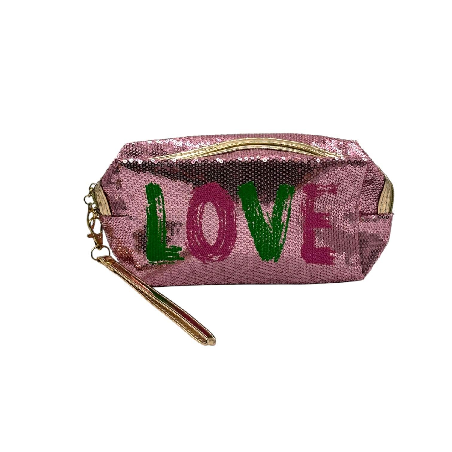 Bolsa Necessaire Organizadora para Maquiagens  L?O?V?E