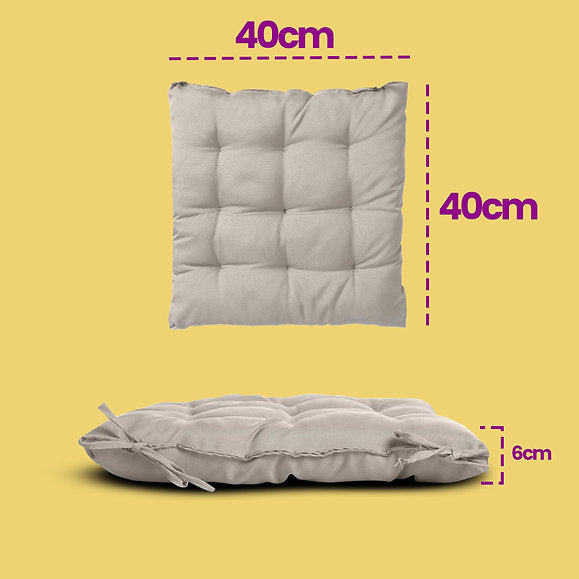 Assento Para Cadeira 40X40 cm Tecido Oxford Liso 100% Poliéster Várias Cores