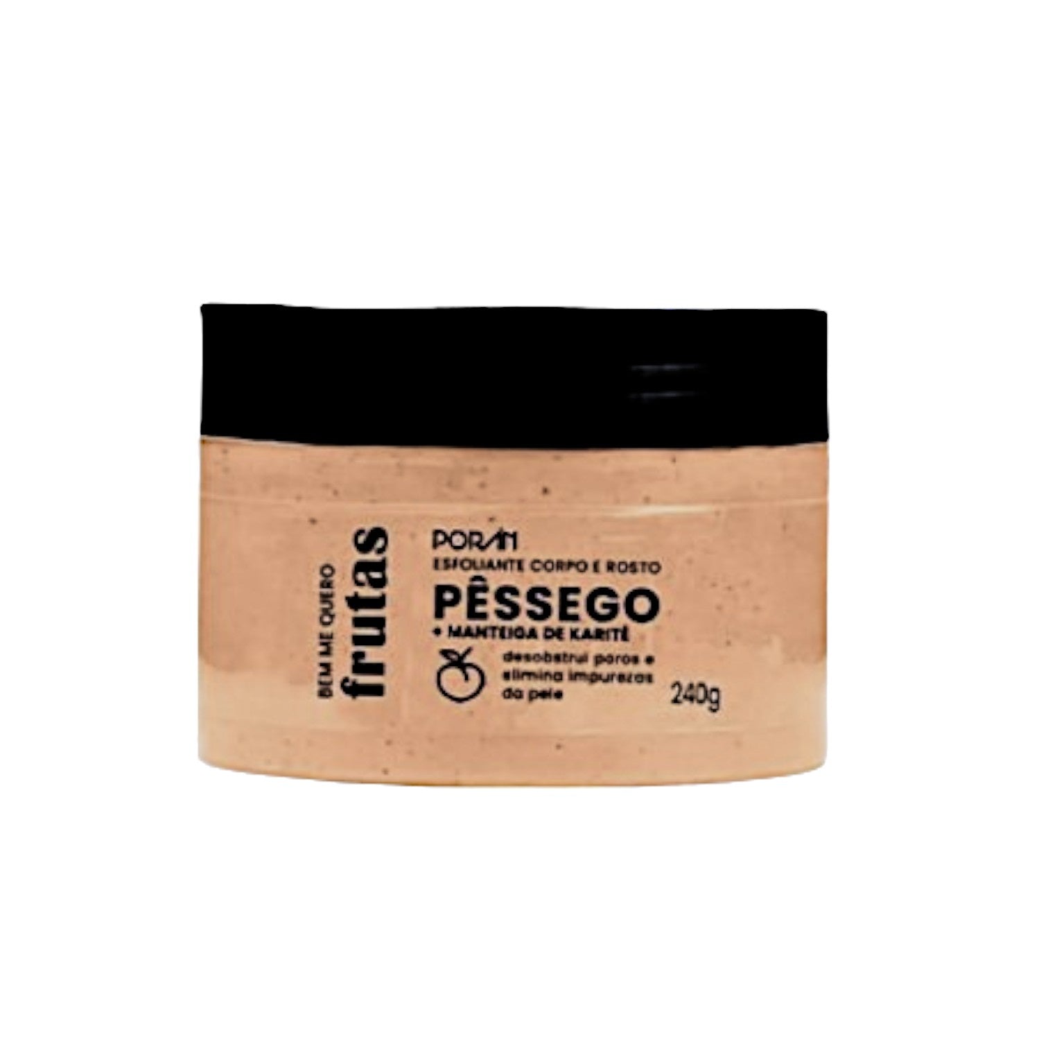 Esfoliante Corpo e Rosto Pêssego Porán
