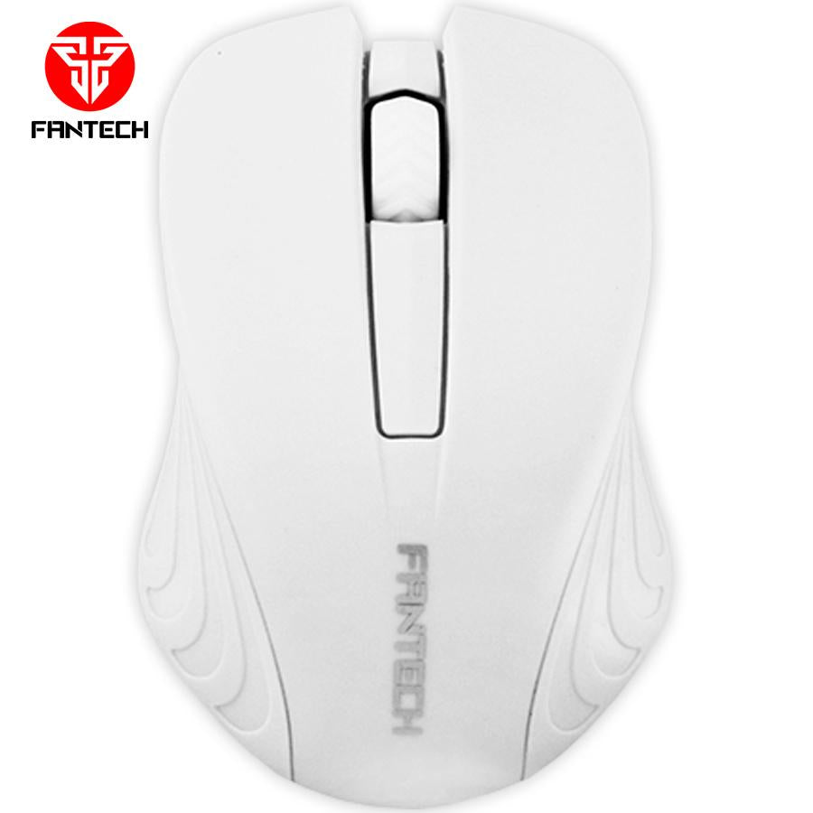 Mouse Sem Fio Fantech Alcance 10m 2.4ghz W189 Branco 1200DP