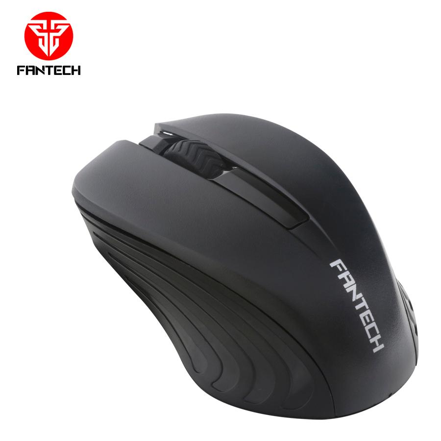 Mouse Sem Fio Fantech Alcance 10m 2.4ghz W189 Preto 1200DPI