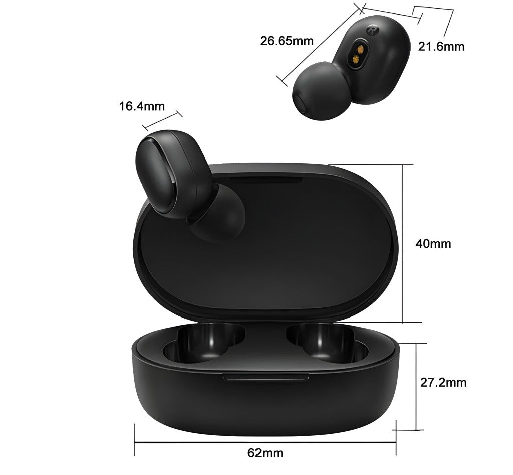 Fone De Ouvido Sem Fio Redmi AirDots S Preto