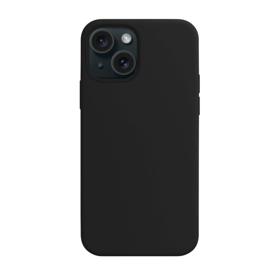 Capa Silicone MagSafe para iPhone - Preto Modelo do iPhone:15