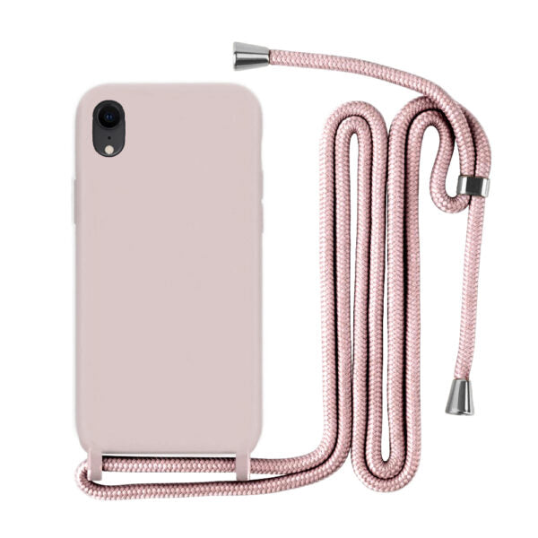Capa Com Alça para iPhone - Rosa Modelo do iPhone:13 Pro
