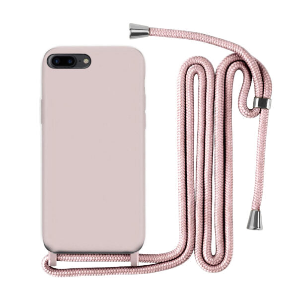 Capa Com Alça para iPhone - Rosa Modelo do iPhone:13 Pro