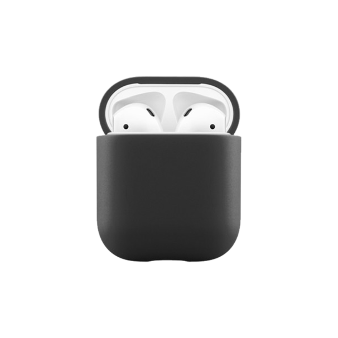 Capa Silicone para AirPods - 1 e 2 Cor :Preto