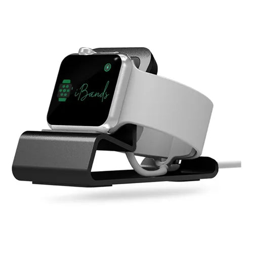 Dock Base Alumínio para Carregador de Apple Watch Cor:Cinza