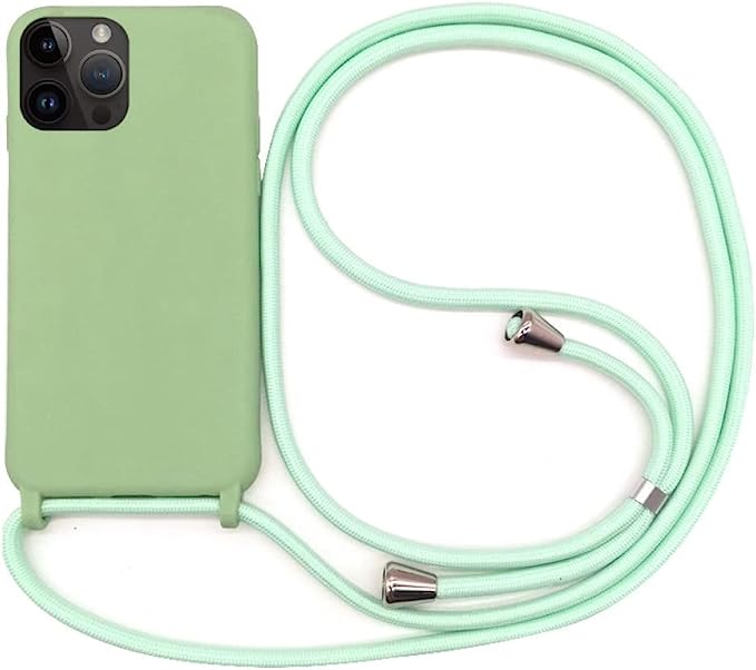 Capa com Alça para iPhone - Verde Grass Modelo do iPhone:17 Pro
