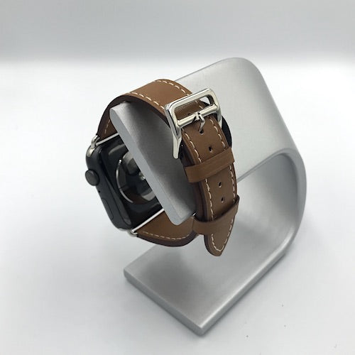 Pulseira para Apple Watch Couro Fecho Fivela Cor:Marrom;Caixa:38/40/41/42mm (sé