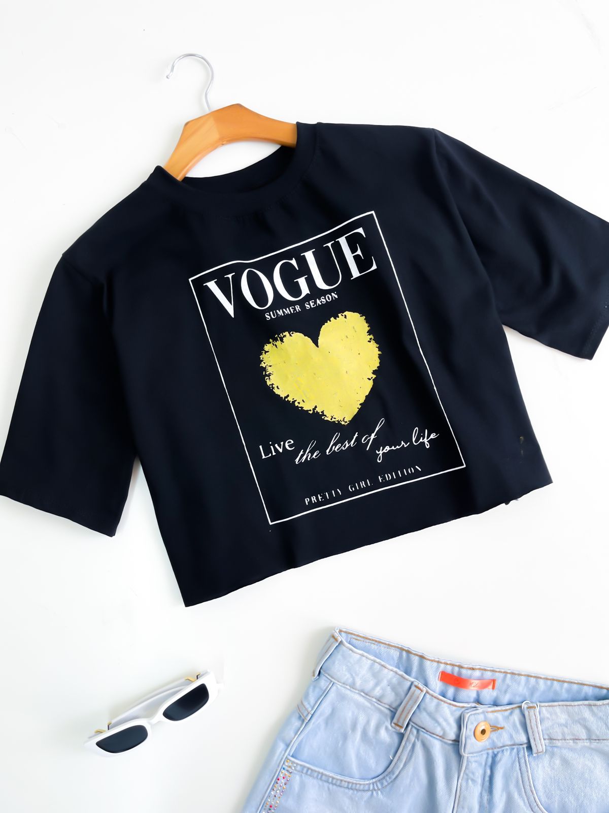 Cropped Feminina Estampado Ismênia Ref. 809