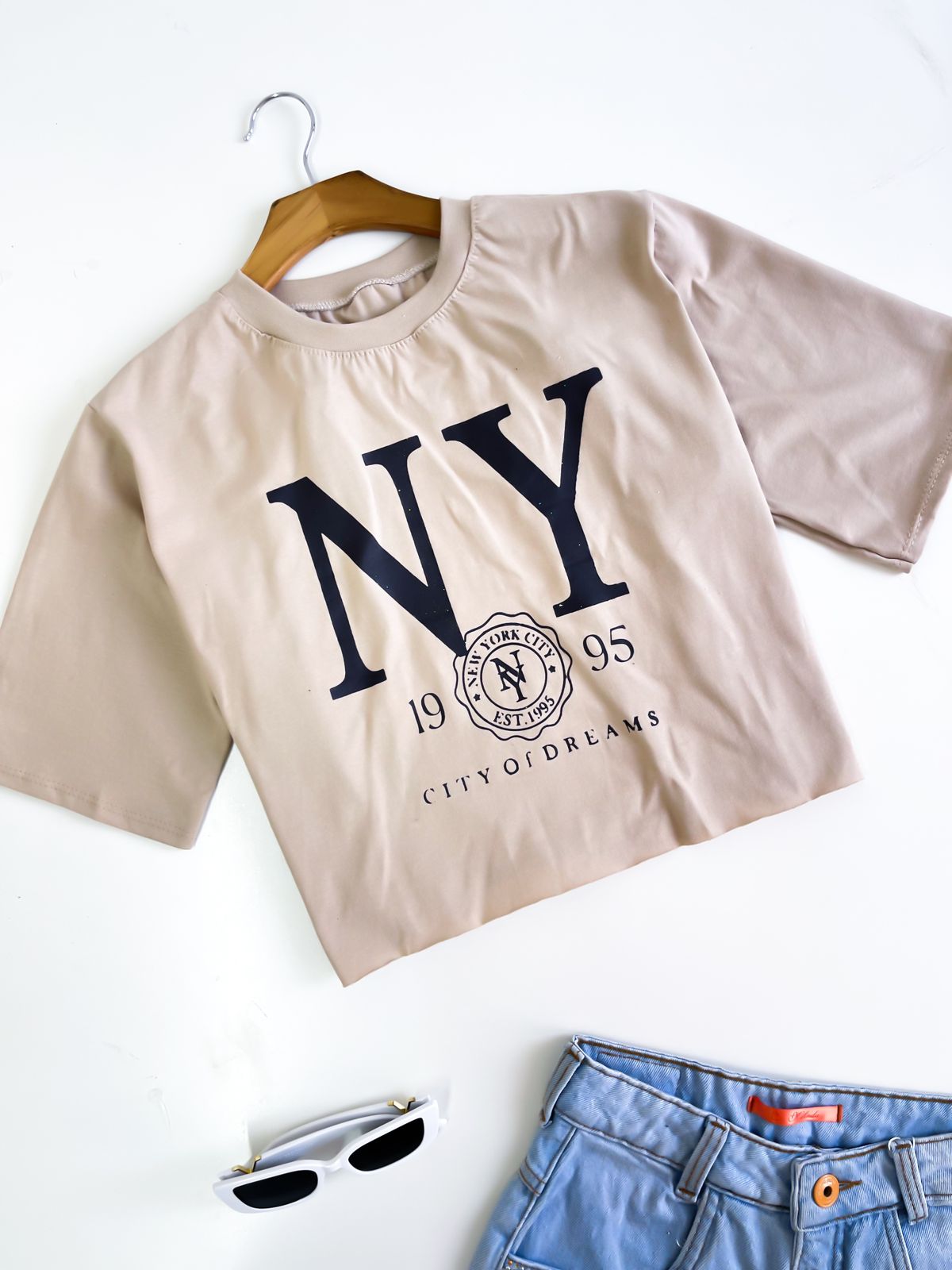 Cropped Feminina Estampado Ismênia Ref. 809