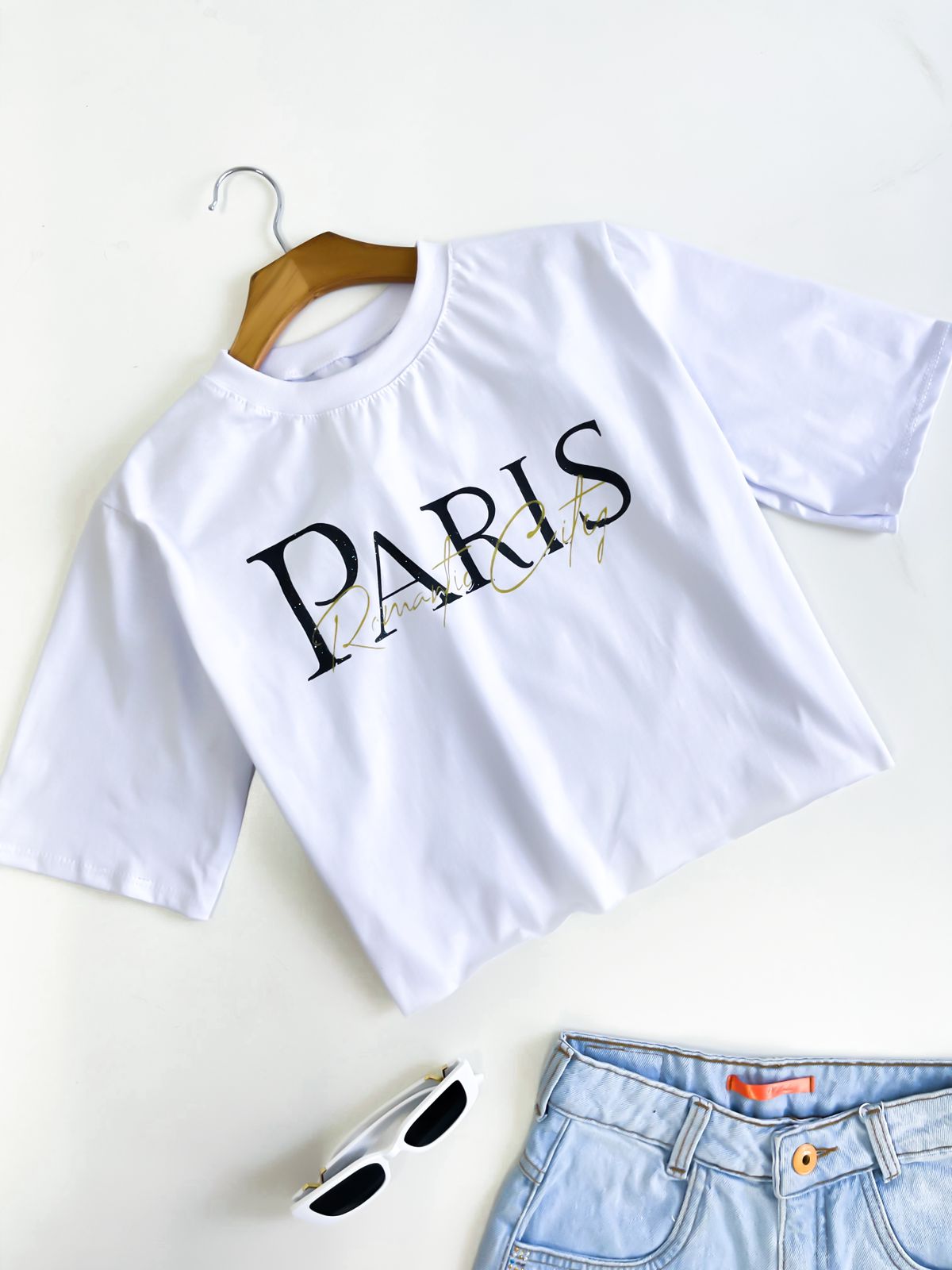 Cropped Feminina Estampado Ismênia Ref. 809