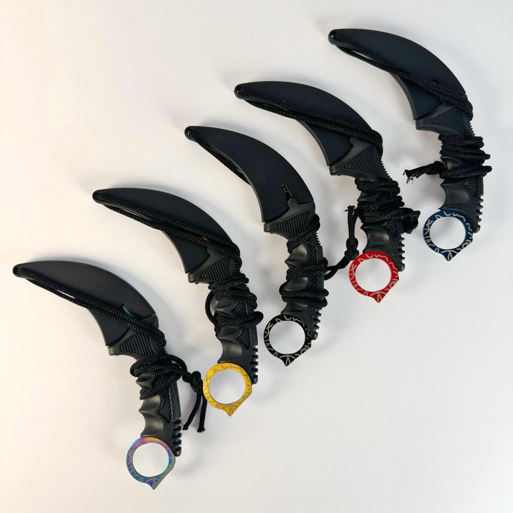 Faca Curvada Spider Full Tang Com Bainha Luatek SLK-D87