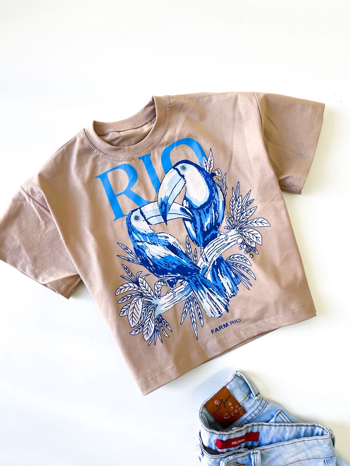 Cropped Estampas Tropical Ref. 809