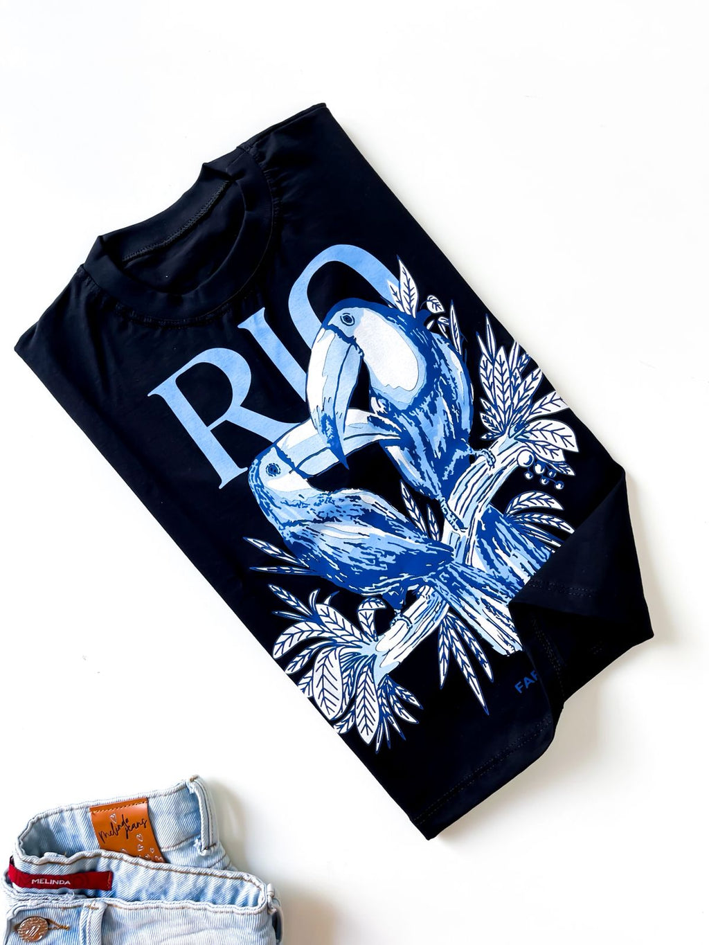 Cropped Estampas Tropical Ref. 809