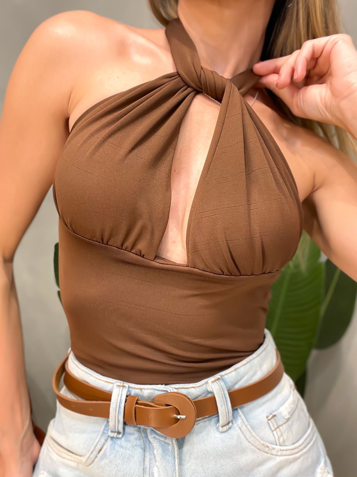 Cropped em Suplex Multiformas Manuela Ref. 1709