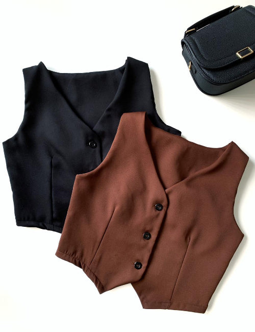 Colete em Alfaiataria Luara