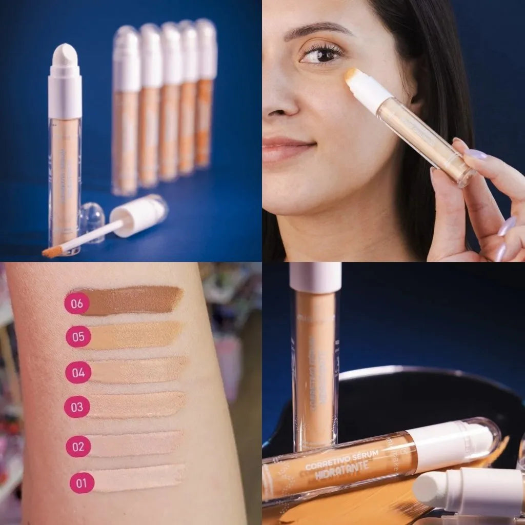 Corretivo Sérum Hidratante - Mia Make